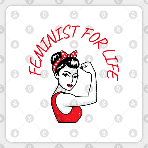 feminist for life Sticker by juinwonderland 41